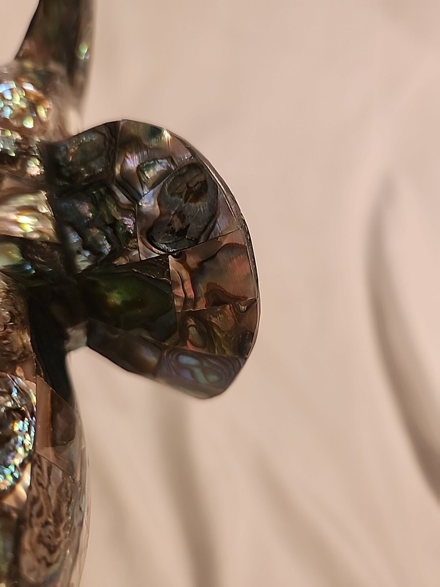 Abalone Shell And Mother Of Pearl Elephant Statue | eBay