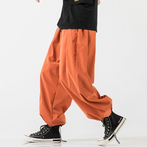 Streetwear Harem Spodnie Męskie Jogging Spodnie dresowe Spodnie oversize Spodnie Spodnie rekreacyjne - Zdjęcie 18 z 19