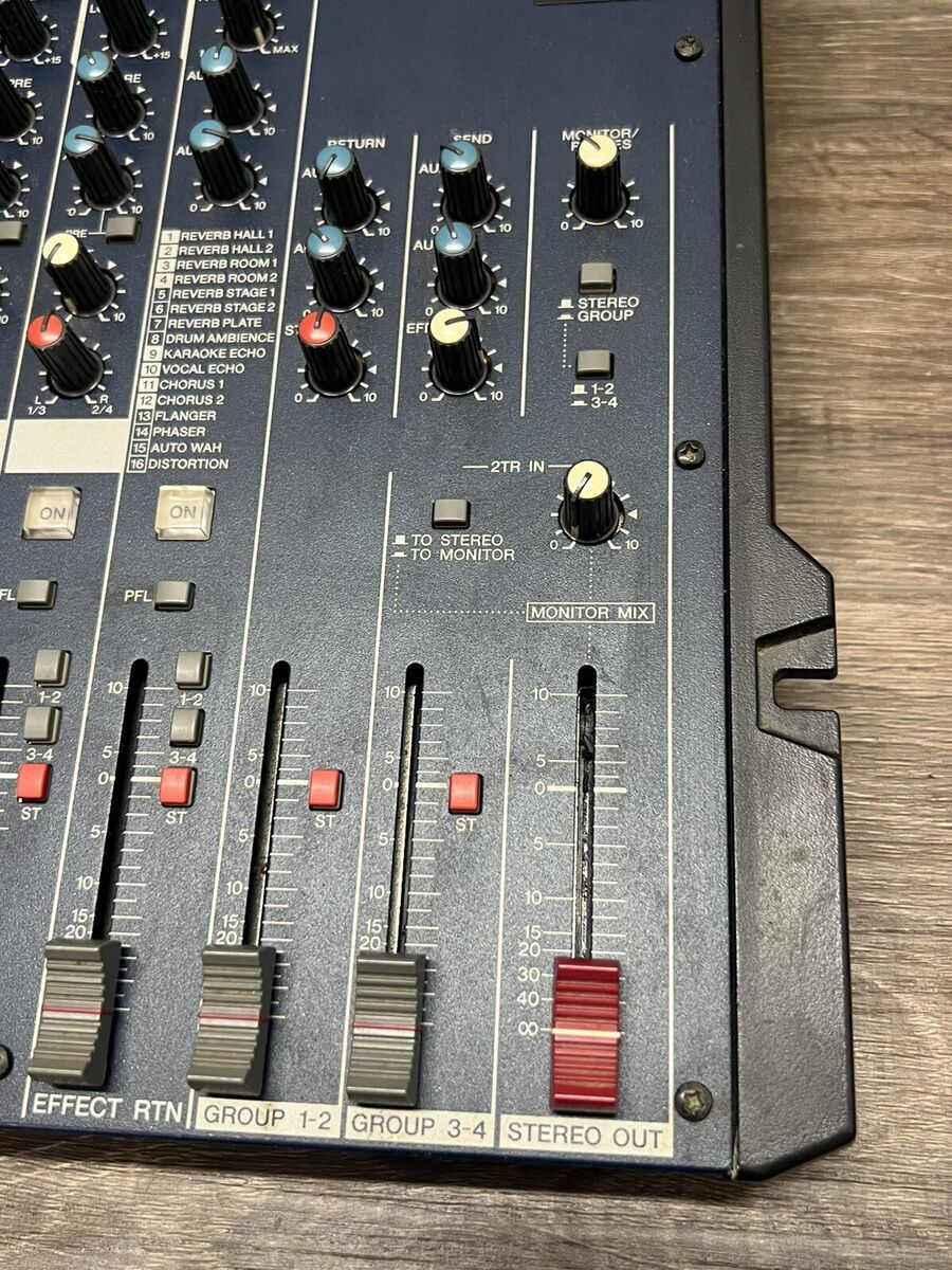 Yamaha MG166CX 16-Channel Analog Mixing Console With Yamaha MG166CX 16-Channel Analog Mixing Console With