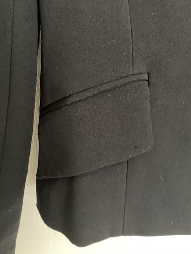 Dolce & Gabbana Vintage Women’s Black Blazer Fitted 26 / 40 - MINT - Free Ship - Picture 3 of 6