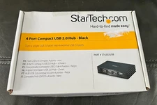 Startech ST4202USB 4 port Compact USB 2.0 HUB - Black