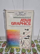 Compute 's First Book of Atari Graphics 1982 Spiral-Bound Paperback 1st
