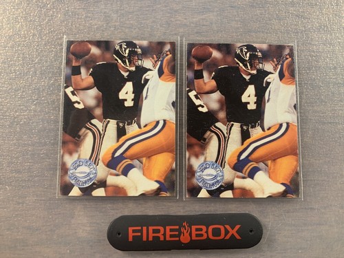 (2) 1991 Pro Set Platinum Brett Favre Rookie Card RC #290 Falcons - Picture 1 of 2