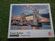 Tower Bridge 1000 piece higsaw puzzle by Hao Xiang - new/sealed