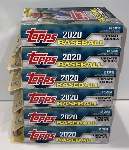 (6) 2020 Topps Update Baseball Hanger Boxes ~ 6 Box Lot ~ MLB Cards Alvarez RC ? - Picture 6 of 9
