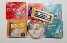 Lot Of Memorex CD-R CD-RW Ultra Speed Music GB MB See Description For Details