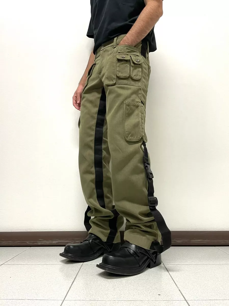 Men's Cargo Hip Hop Harajuku Multi-pocket Trousers Fashion Leisure Harem  Pants