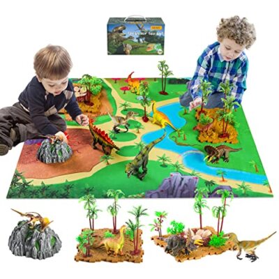 Dazhtu Kit per Scavare Dinosauro per Bambini, 6 Giocattoli di Dinosauro Unici, Dinosauro Giocattolo Giocattoli Bambino 4-10 anni Dinosauri Regalini, Regalo Educativo Esplora Scienza Dell'archeologia
