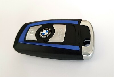 Schlüssel Gehäuse 3-Tasten blau f BMW Smartkey  F20 F21 F22 F30 F31 F80 F25 F32