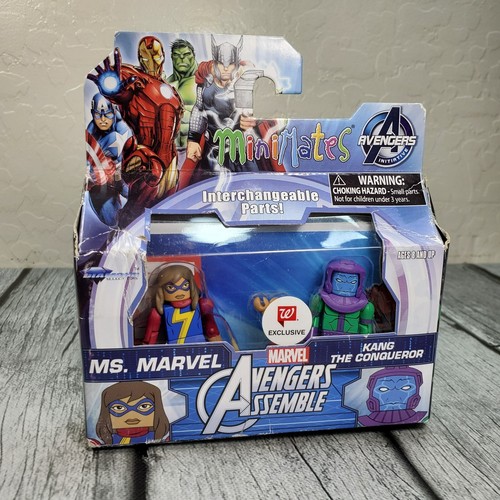 Diamond Select Marvel Minimates Avengers Assemble 2 Pack Ms Marvel And Kang 3"