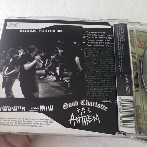 Good Charlotte CD Singles Bulk 00s Punk Rock Music Australian Editions Live x7 - Picture 7 of 9