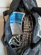 Glacier Chains - for Glacier 1046 Passenger Cable Tire Chain - Pack of 2 Silver