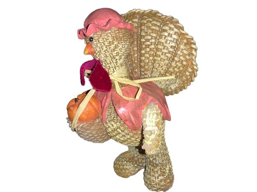 Thanksgiving Turkey Couple figurine Set - Picture 4 of 12