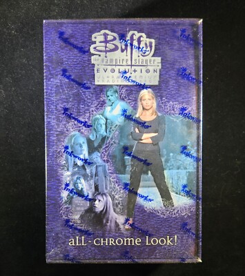 Buffy The Vampire Slayer: Evolution - All Chrome Trading Cards - Sealed Box