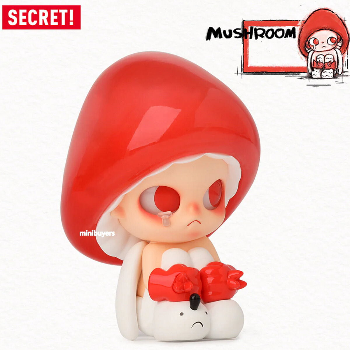 Popmart Zsiga シークレット Mushroom Zsiga Walking Into The Forest Series Secret Mushroom(1/144