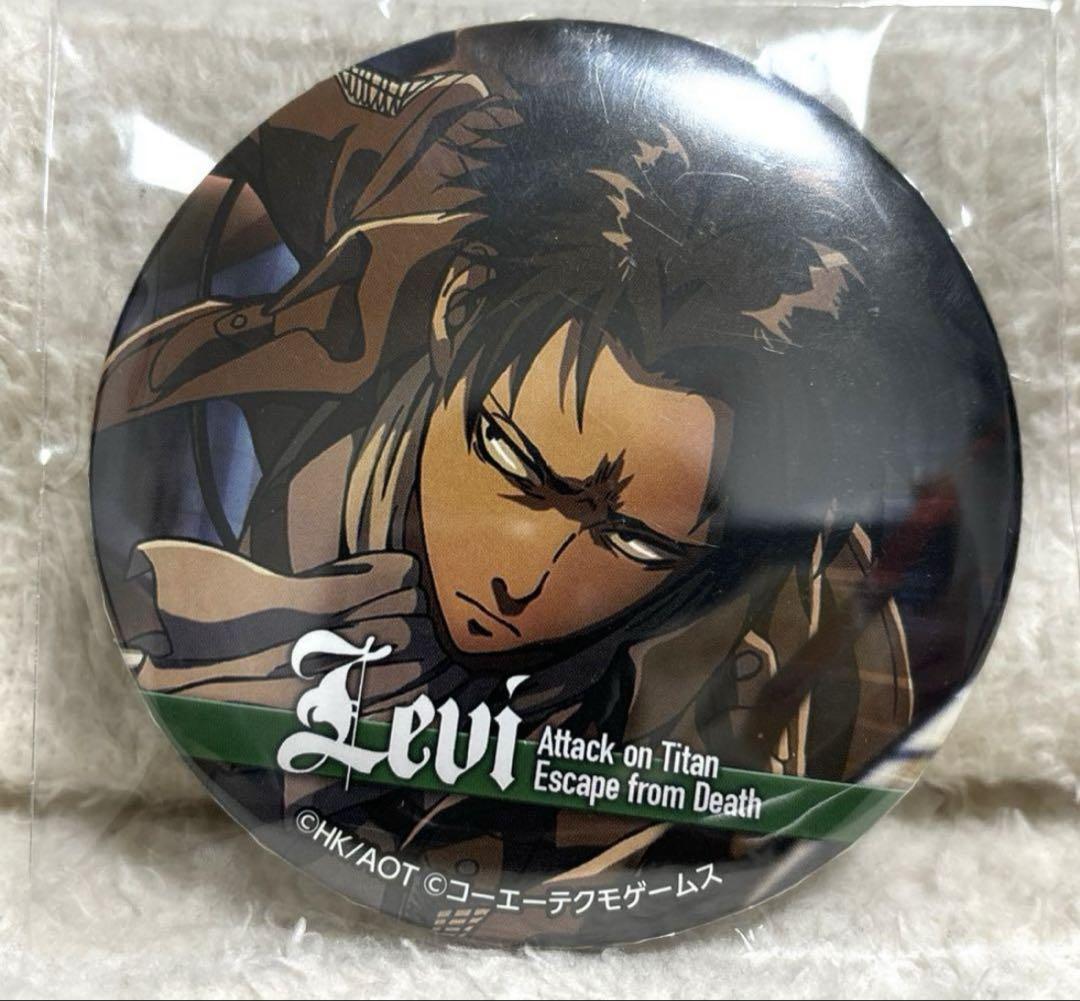 Levi Attack On Titan 3Ds Game Bonus Tin Badge