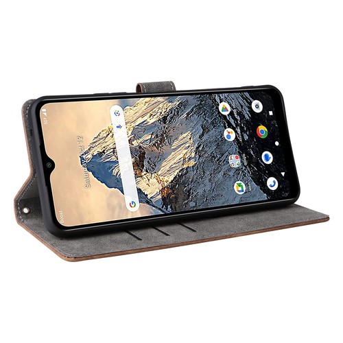For Boost Summit 5G 2024, Luxury Retro Flip Leather Wallet Stand Soft Case Cover - 第 11/16 張圖片