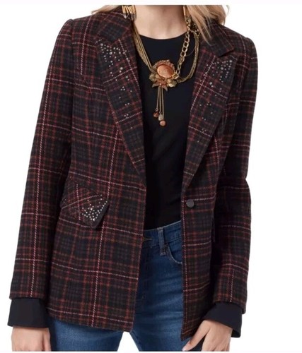 Sam Edelman Womens Margot One-Button Blazer Jacket XL.