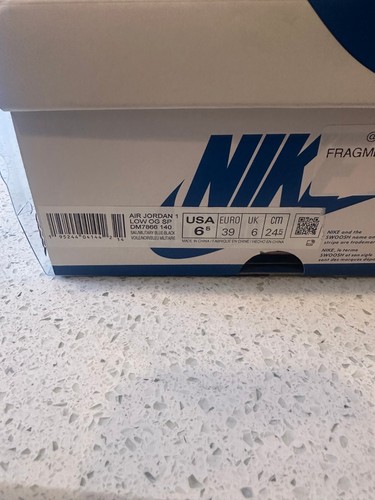 Nike Jordan 1 Retro x Fragment Design x Travis Scott Size 6.5 - 第 10/10 張圖片