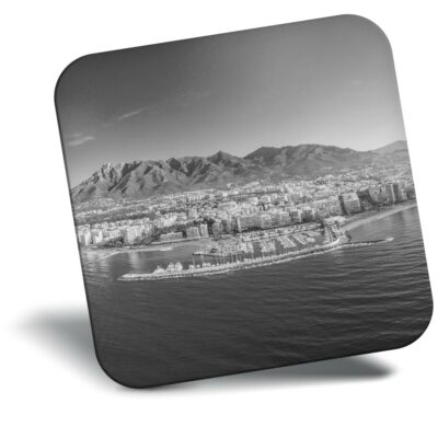 Toller Kühlschrankmagnet BW - Marbella Spanien Costa del Sol Strand #35361