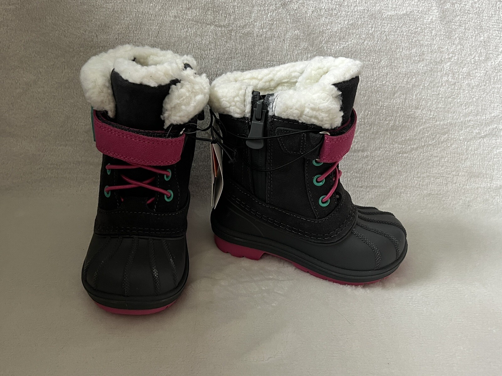 Cat & Jack Winter Boots Toddler Girls Sz 6 Journey Waterproof Gray eBay