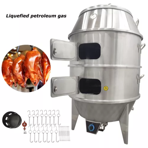 Split Type LP Gas Roast Duck Oven Cooker BBQ Roast Hang Turkey Restaurant