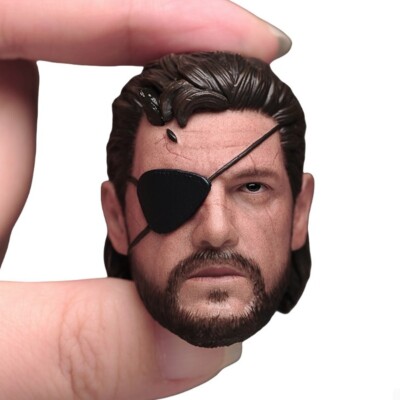 USA 1:6 Head Sculpt Carved Snake Men One eye Model For 12inch Action Figure Body