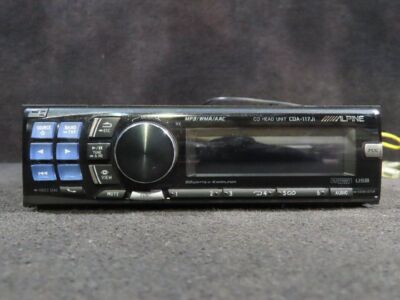 ALPINE CDA-117Ji 1DIN Car Stereo Audio CD Deck MP3 WMA AAC USB
