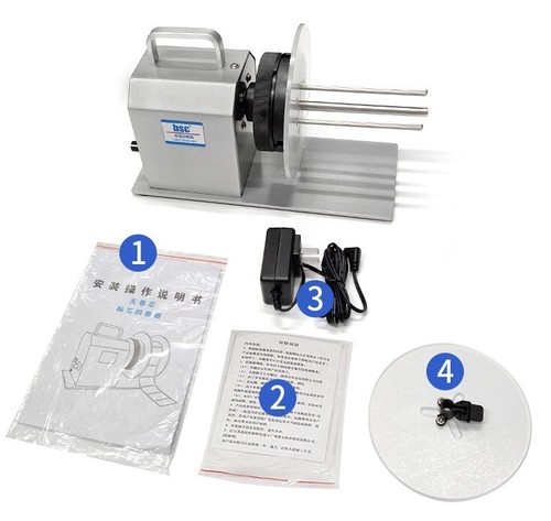 BSC-X5S Automatic Label Rewinding Machine Bar Code Label Rewinder Two-way Label - Picture 9 of 9