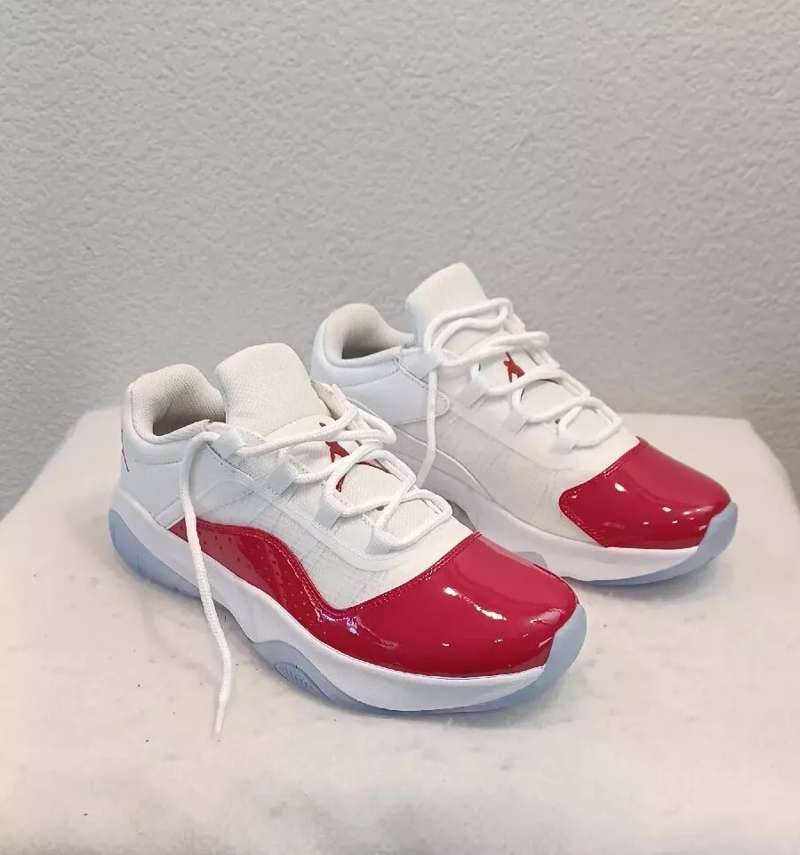 New Nike Air Jordan 11 CMFT Comfort Low Shoes White Gym Red DN4180 116 Size 9