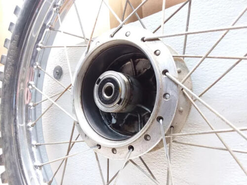 VTG 1965 1966 Honda CT200 Trail 90 Front Wheel & Tire Assy PJ-6 - Picture 8 of 23