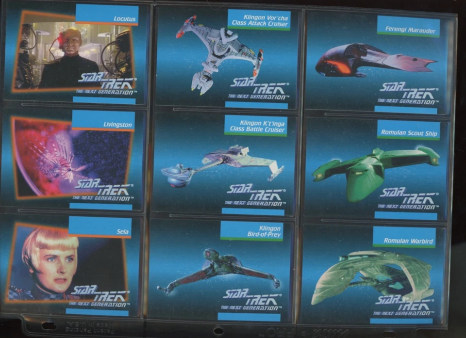 1992 STAR TREK: СЛЕДУЮЩЕЕ ПОКОЛЕНИЕ, ИНАУГУРАЦИЯ. Ред. - НАБОР (120) + 1 голограмма (bb8 - Изображение 4 из 4