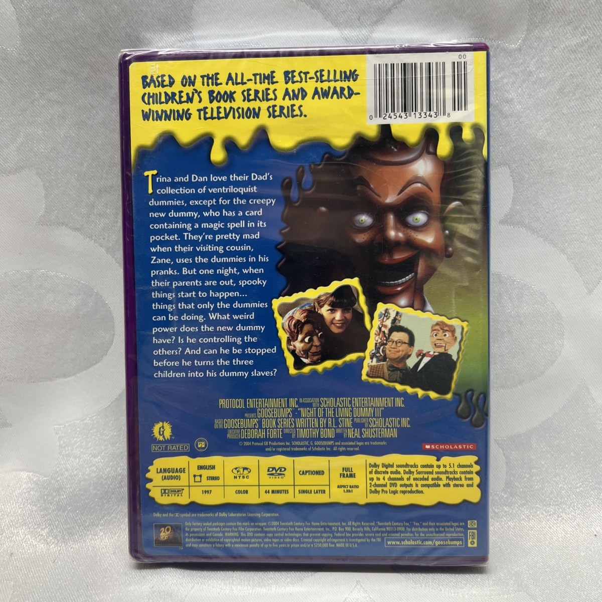 Goosebumps: Night of Living Dummy 3 (DVD, 2004) for sale online | eBay