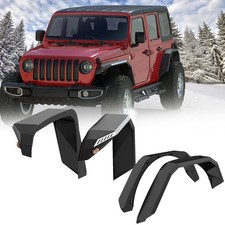 Front Rear Fender Flares For 2018-2024 Jeep Wrangler Jljlu Unlimited 4 Doors