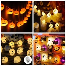 1PC 1.5M 10LED Halloween String Lights Battery Box Party Home Decor