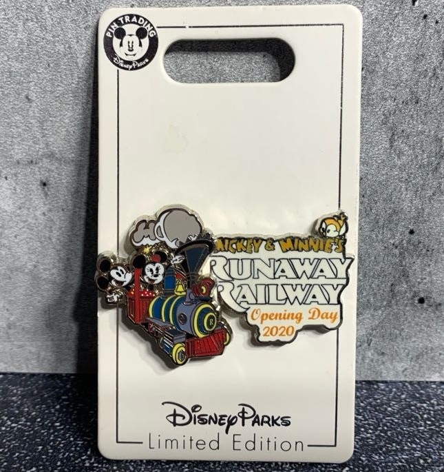 2020 Disney World Pin - Mickey & Minnie Runaway Railway Opening Day LE 3000 -WDW
