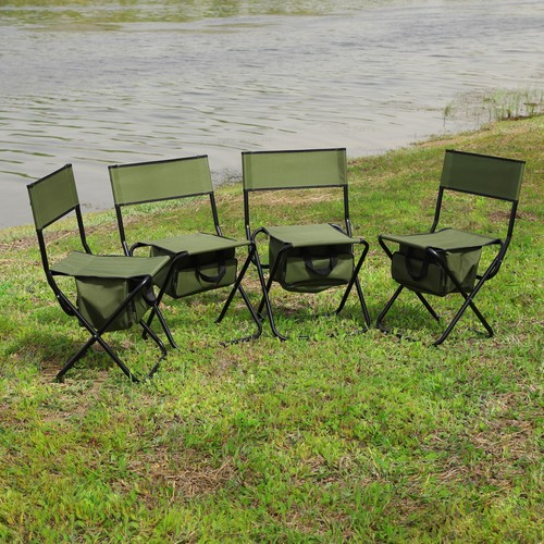 2PCS Folding Outdoor Chair with Storage Bag, Portable Chair for Outdoor Camping - Picture 18 of 72