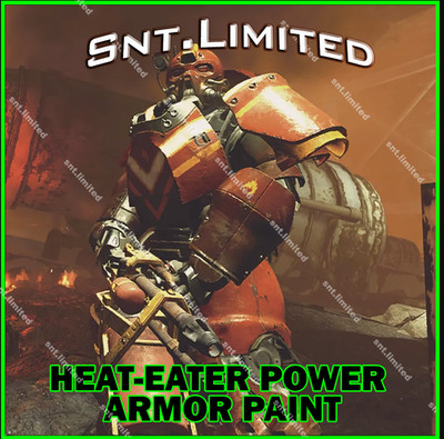 FALLOUT 76 - Heat-Eater Power Armor Paint (ALL Platforms)