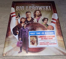 NEW The Big Lebowski Blu-Ray 2011 Hardcover Case Limited Edition Jeff Bridges