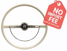 Empi 79-4004 V Bug Steering Wheel Kit 1962-1971 Ivory Grip Classic