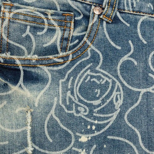 Pantalones de mezclilla ajustados Billionaire Boys Club BBC usados - Imagen 6 de 13