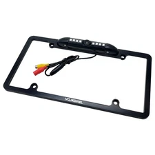 License Plate Frame Backup Camera with 8 LED Rear View Camera 170° Ultra-HD N...