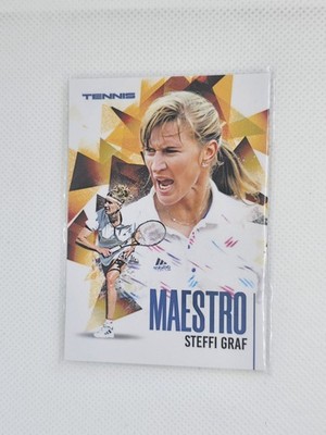 Futera FX Multisport Trading Card Steffi Graf Tennis Maestro /19