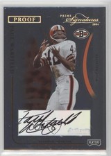 2004 Prime Signatures Gold Proof 4/42 Paul Warfield #25 Auto HOF 0t58