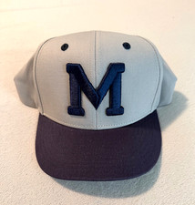 M Logo Champro HC4 Pennant Snapback Cap Hat S...