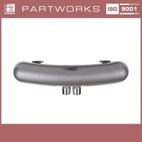 EndschalldäMpfer FüR Porsche 911 F 2.0 - 2.4 Sportauspuff 2X 76Mm Mittig
