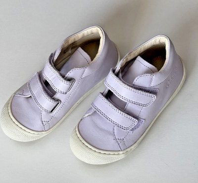 NWOT Naturino ToddlerCocoon Real Leather Mid Top Shoes EU 25/US 8.5- 9 Purple Vl