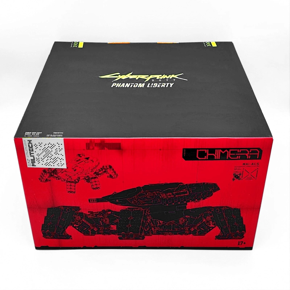 Cyberpunk 2077 Phantom Liberty Chimera Battle Tank Statue Figure