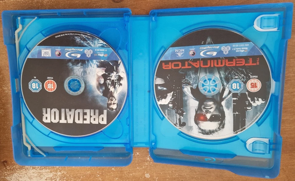 Schwarzenegger 4 MOVIES UK Blu Ray Predator Conan Commando Terminator Free P&P - Bild 4 von 4