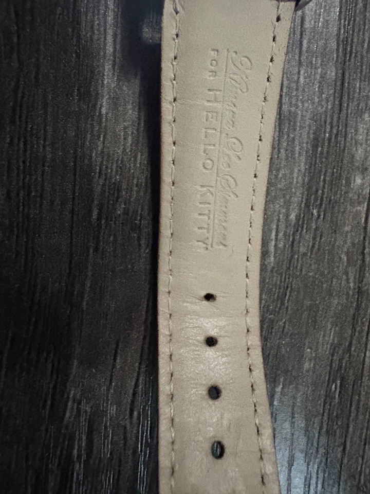 Authentic Kimora Lee Simmons Hello Kitty Sapphire Crystals Collectible Watch-EX - Image 2 of 4